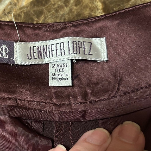 Jennifer Lopez Satin Pants-Size 2 & size 4 - Picture 5 of 5